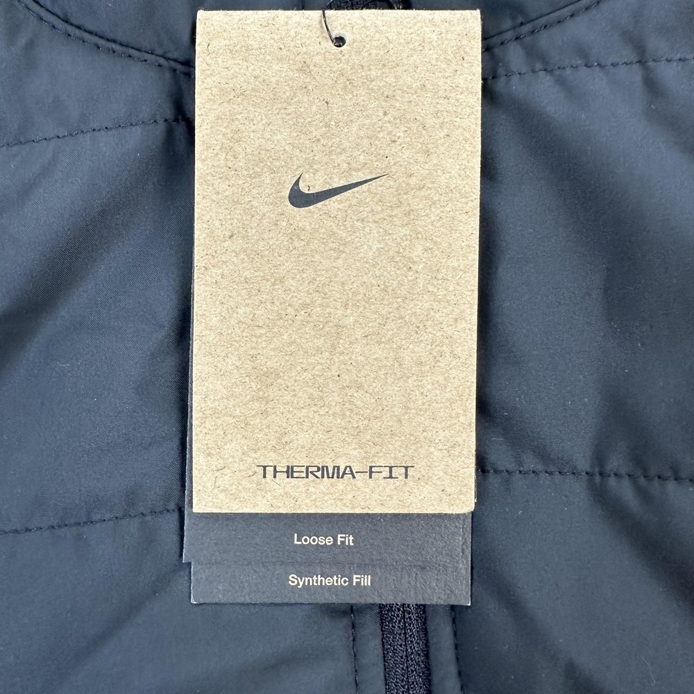 Nike Vest Womens Small Black Therma-FIT Loose Fit Insulated Running FB7537-010 - Picture 6 of 12